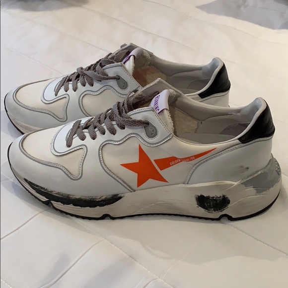 golden goose men's running shoes